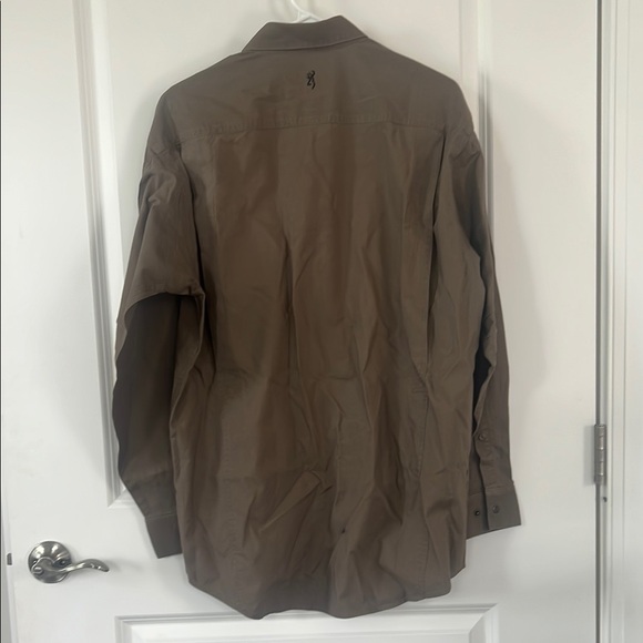 Browning Brown Lightweight Shirt Jacket - Picture 6 of 8